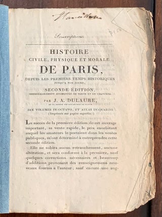 Item #003289 Sur la catastrophe de Monsigneur le Duc d'Enghien. Le Duc de Rovigo