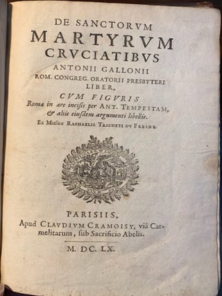 De Sanctorum Martyrum cruciatibus