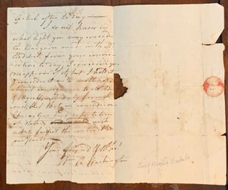 A two page handwritten business letter