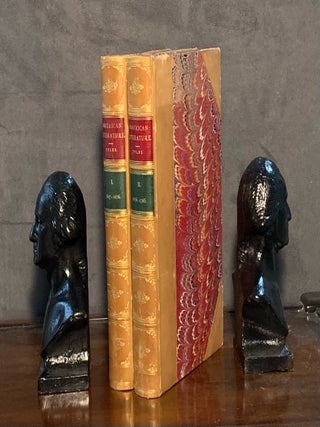 Item #10305 A History of American Literature 1607-1765 2 volumes. Moses Coit Tyler, The Frederick...