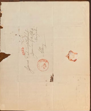 Handwritten letter dated Hempstead, March 14, 1825