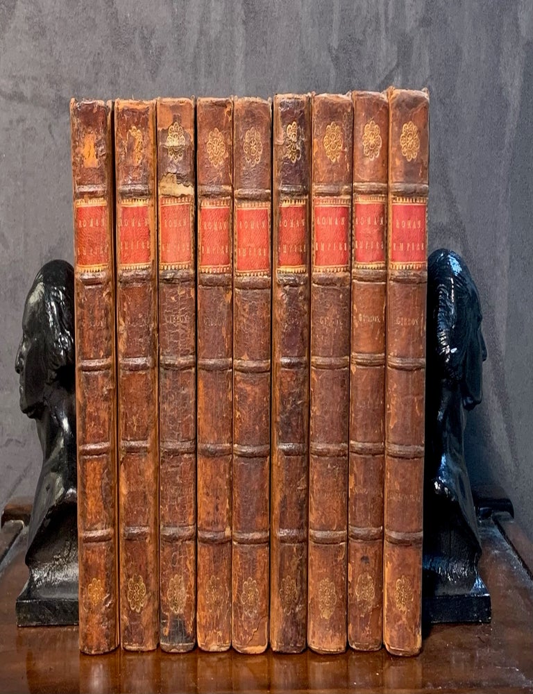 Item #10407 The History of the Decline and Fall of the Roman Empire. Edward Gibbon, From the Library of William Hazlitt, William Hazlitt Jr.