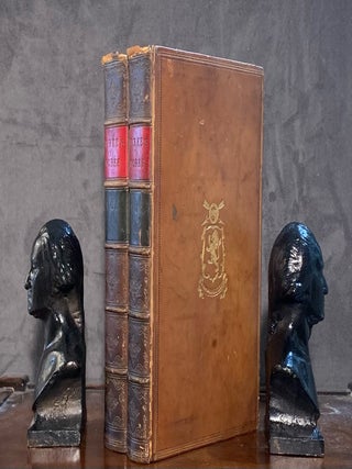 Item #10487 The Works. Edmund Burke, With Harrow School Arms on the boards