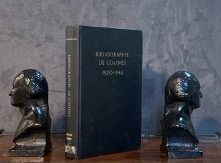 Item #10509 Bibliographie des Editions de Simon de Colines 1520-1546. Ph Renouard