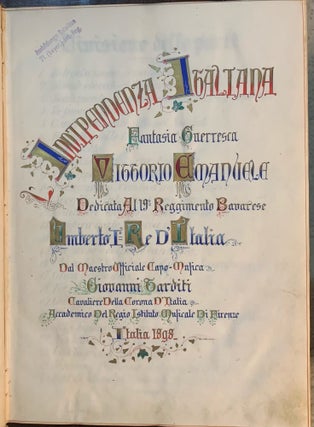 L'Indipendenza Italiana Fantasia Guerresca