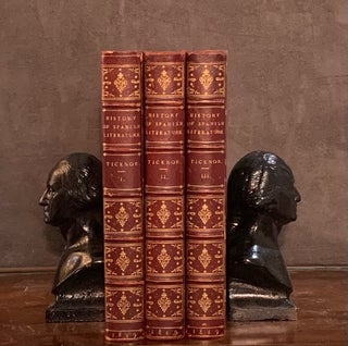 Item #10586 History of Spanish Literature. George Ticknor