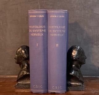 Item #10594 Histologie du Systeme Nerveux de L'Homme & des Vertebres. Santiago Ramon Y....