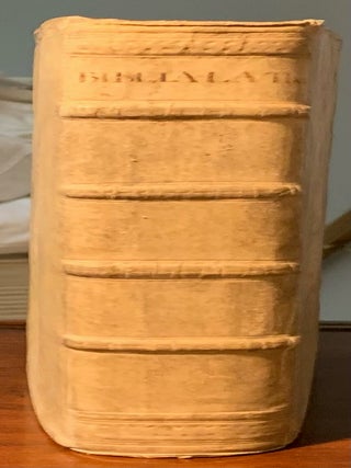 Item #2355 Testamenti veteris Biblia Sacra