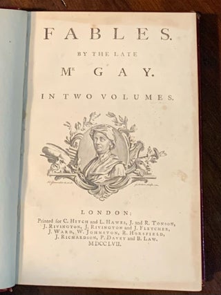 Fables of the Late Mr. Gay in two volumes
