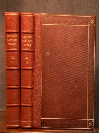 Item #2407 The Poetical Works. John Milton