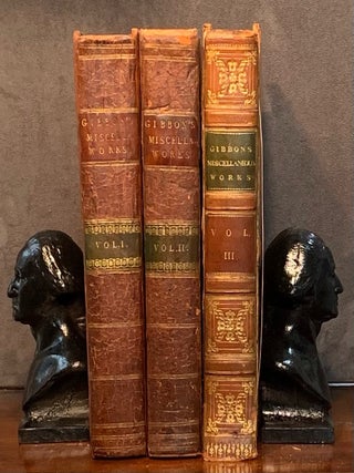 Item #2416 Miscellaneous Works. Edward Gibbon