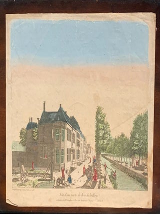 Item #2465 Vue d'une partie du Bois de la Have. Perspective view Bois de la Haye, the Hague