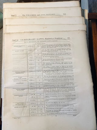 Reports from Committees of the House of Commons. Reprinted by Order of the House. Vol. XIV. Miscellaneous Report; - Also, Port of London, with engravings. 1793-1802