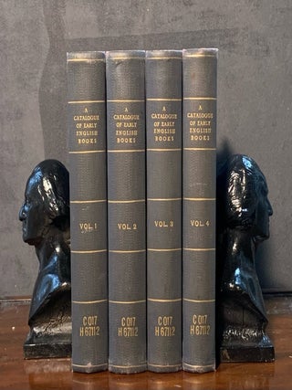 Item #7172 Catalogue of Books by English Authors who lived before the Year 1700. Robert Hoe