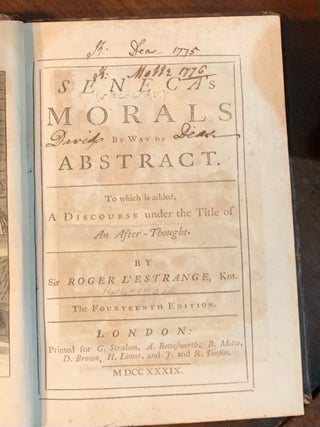 Seneca's Morals by Way of Abstract